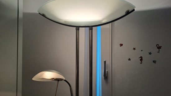 Stehlampe