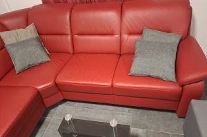 Leder Ecksofa