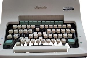 Analoge Schreibmaschine