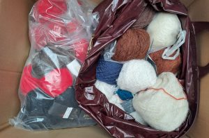 Wolle und Garne