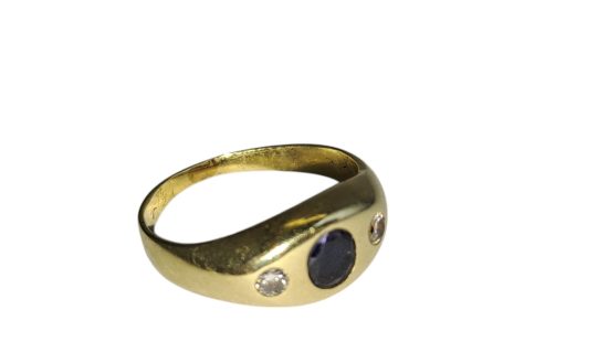 Goldener Damenring