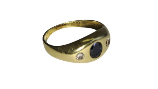 Goldener Damenring