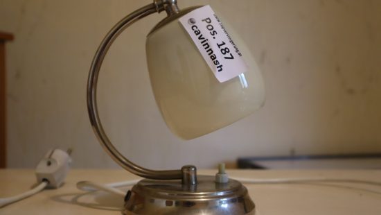 Retro-Nachttischlampe