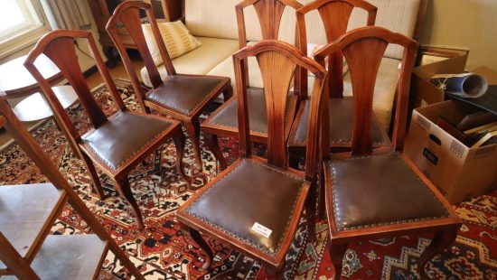 Esszimmerstühle gepolstert