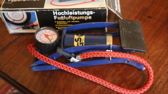 Fahrradpumpe
