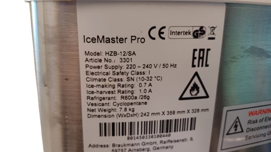 Eiswürfelspender AR