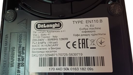 Nespresso Maschine K