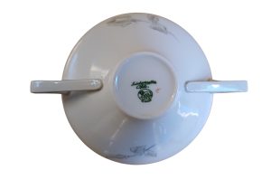 Suppentasse mit Untertasse