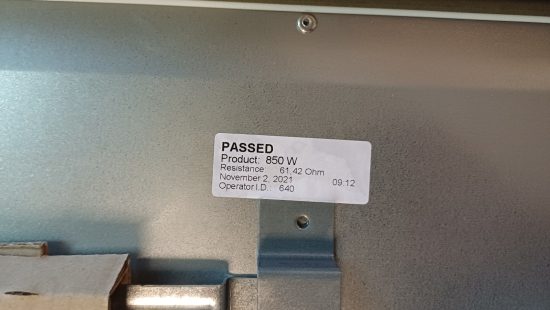 Infrarot Strahlungsheizpaneel