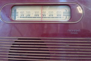 Ausgefallenes Retro Radio