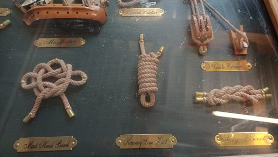 Knotentafel Schaukasten