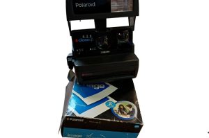 Retro Sofortbildkamera