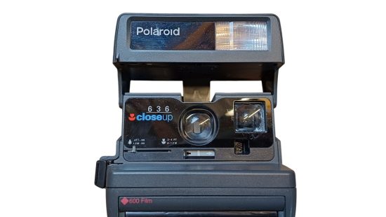 Retro Sofortbildkamera