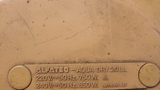 Retro Nass und Trockensauger