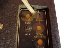 Retro elektronisches Klavier