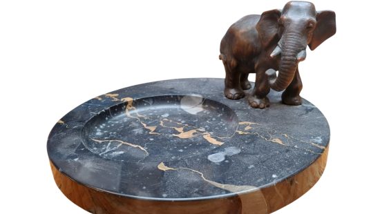 Dekoschale aus Stein