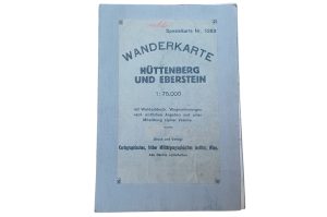 Historische Wanderkarte