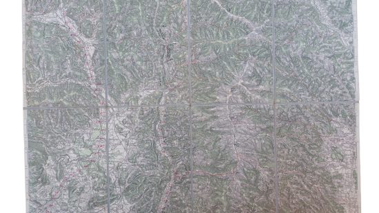 Historische Wanderkarte