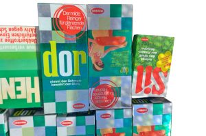 Retro Wasch und Putzmittel