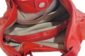 Leder Handtasche 