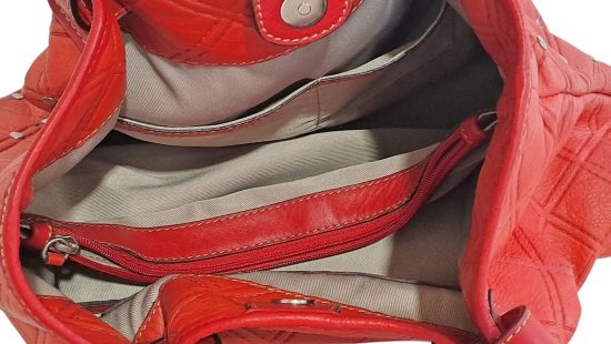Leder Handtasche 