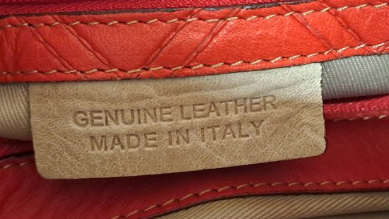 Leder Handtasche 