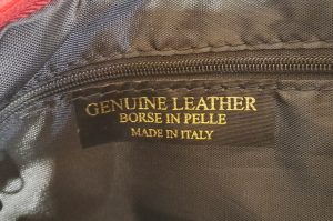 Leder Handtasche 