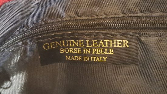 Leder Handtasche 