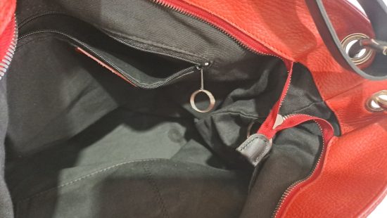 Leder Handtasche 