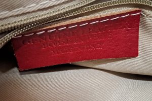 Leder Handtasche 