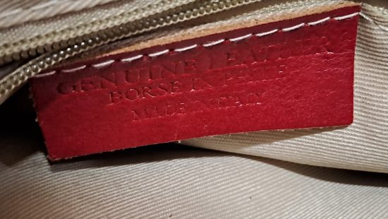 Leder Handtasche 