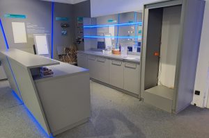 Beleuchtbare Theke