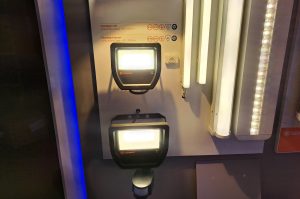 Präsentationswände mit Beleuchtungen