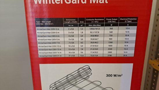 Wintergartenmatte LR9