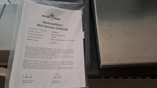 Feinkostwaage