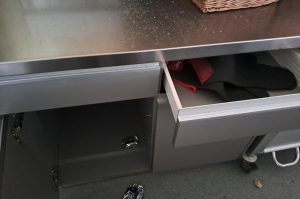 Unterschrank mit Waschplatz