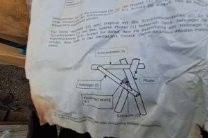 Einzelschaukel mit Kletterteil
