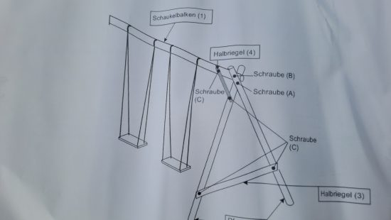 Doppelschaukelanbauteil