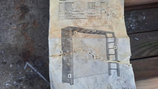 Fußballtor bekletterbar