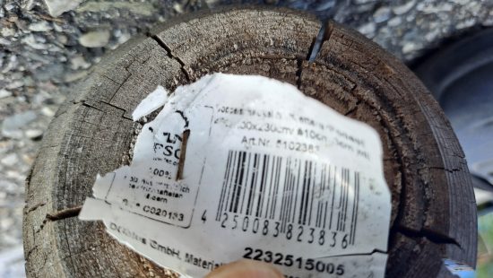 Doppelschaukel mit Klettergerüst