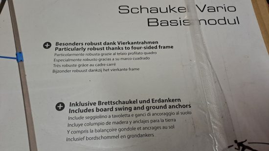 Schaukel Basismodul