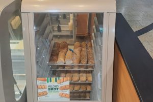 Fahrbare Frischhaltevitrine