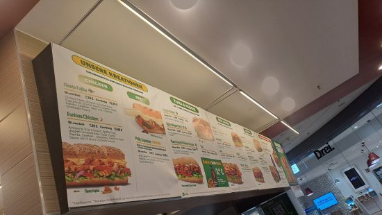 Werbebeleuchtungen