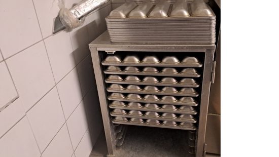 Baguette-Aufbackformen