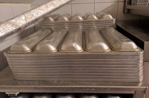 Baguette-Aufbackformen
