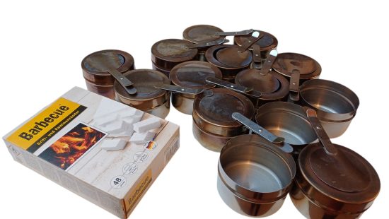 Brennpastenbehälter