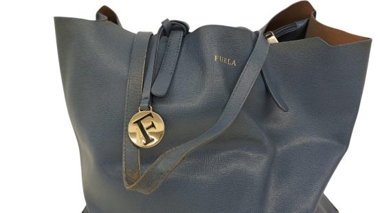 Lederhandtasche