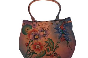 Lederhandtasche