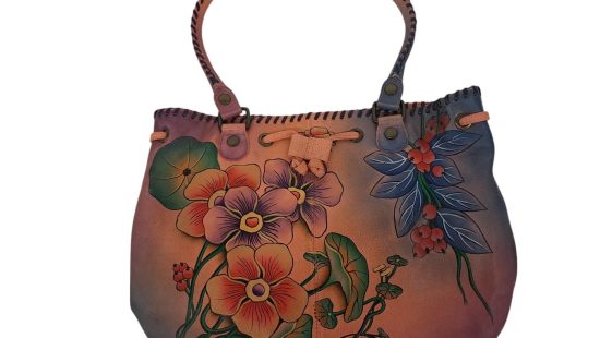 Lederhandtasche