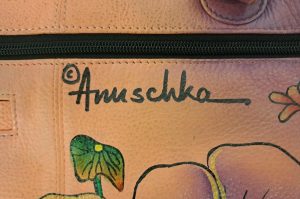 Lederhandtasche